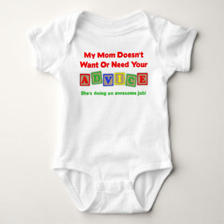 Body Para Bebé Asesoramiento parental Funny Romper Creeper