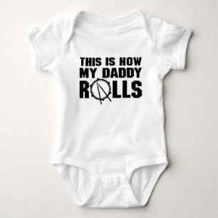 Body Para Bebé Así Es Como Mi Papi Lanza El Bambor