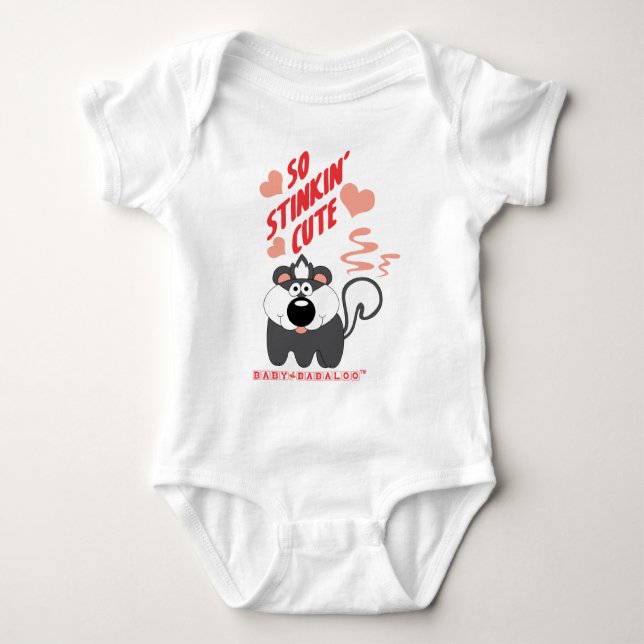 Body Para Bebé Así que Stinkin Cute (Anverso)