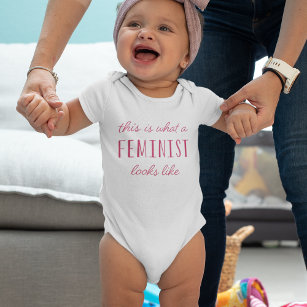 Body Para Bebé Así se ve la feminista
