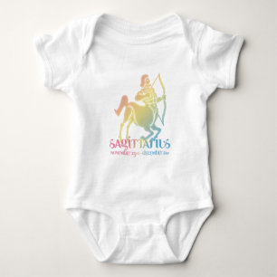 Body Para Bebé Astrología Sagittarius Zodiac d7 Bebé