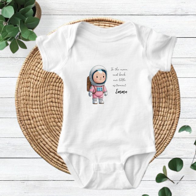 Body Para Bebé Astronaut T-Shirt, Space Astronomy Stars Gift Idea (Subido por el creador)