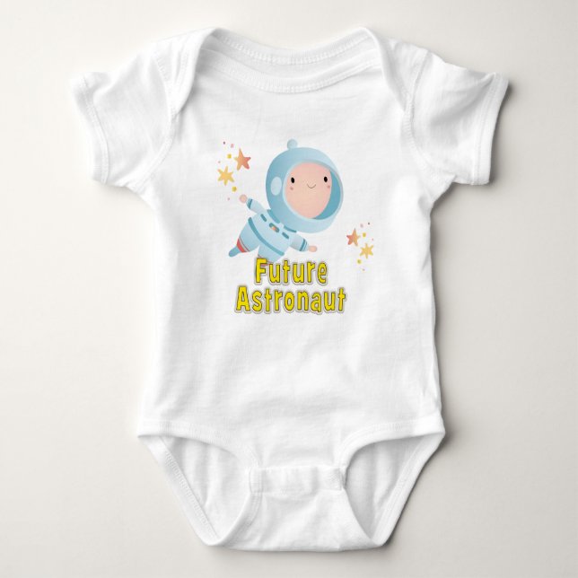 Body Para Bebé Astronauta bebé (niño) Futuro astronauta (Anverso)