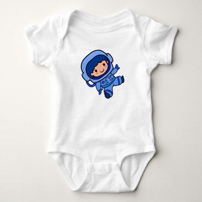 Body Para Bebé Astronauta Boy (Anverso)