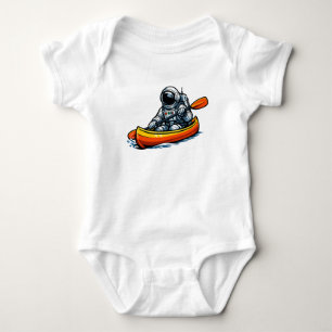 Body Para Bebé Astronauta en canoa
