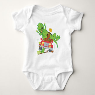 Body Para Bebé Atentado Scooby-Doo T-Rex