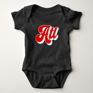 Body Para Bebé Atl Atlanta Guay Retro Vintage GA Gift