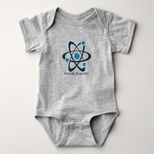 Body Para Bebé Átomo científico futuro diseño ropa de bebé