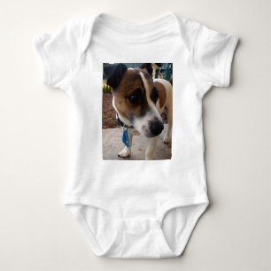 Body Para Bebé Atracción de perro Fox Terrier,