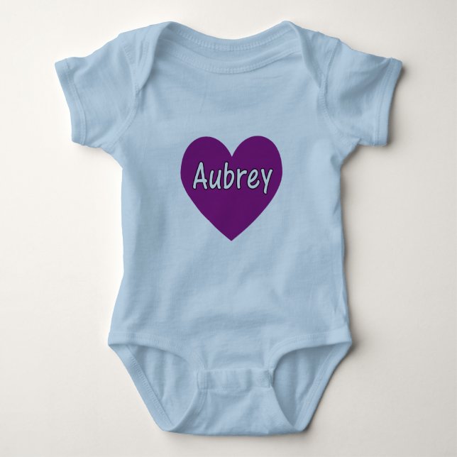 Body Para Bebé Aubrey (Anverso)