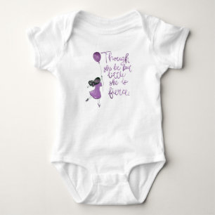 Body Para Bebé Aunque sea pequeña, es una cantante feroz