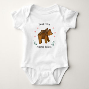 Body Para Bebé Auntie Baby Bodysuit