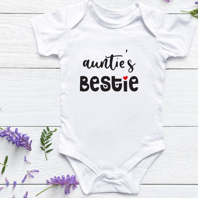 Body Para Bebé Aunties Bestie (Subido por el creador)