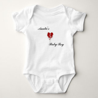 Body Para Bebé Auntie's Boy onsie