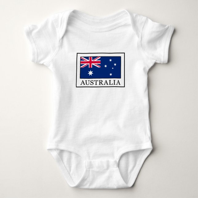 Body Para Bebé Australia (Anverso)