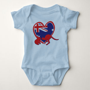 Body Para Bebé Australia Kangaroo Koala Love