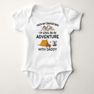 Body Para Bebé Aventura de bebé al aire libre   Aventura con papá