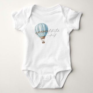 Body Para Bebé Aventura Esperando Globos Aerostáticos para Baby S
