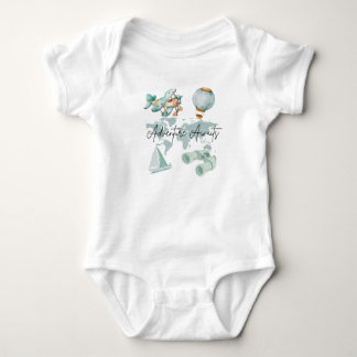 Body Para Bebé Aventuras de aventura - Tee lindo para pequeños ex