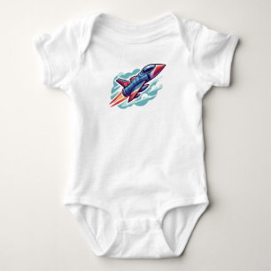 Body Para Bebé avión/avión de combate