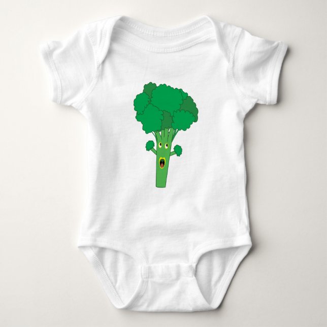 Body Para Bebé Awesome Broccoli (Anverso)