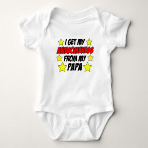Body Para Bebé Awesomeness From Papa