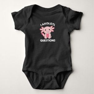 Body Para Bebé Axolotl Ama A Los Animales Dulces Para Niños De Co