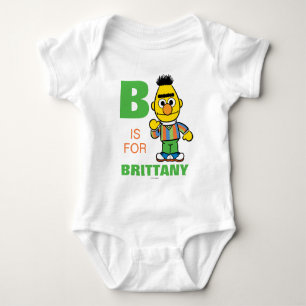 Body Para Bebé B es de Bert   Agrega tu nombre