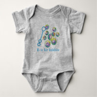 B es para las burbujas Rainbow Bubble Wand Alphabe
