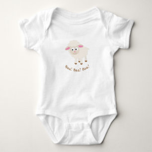 Body Para Bebé Baa Baa Baa Cute Lamb