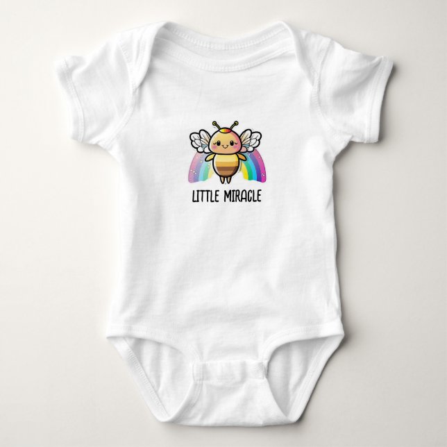Body Para Bebé Babies Little Miracle (Anverso)