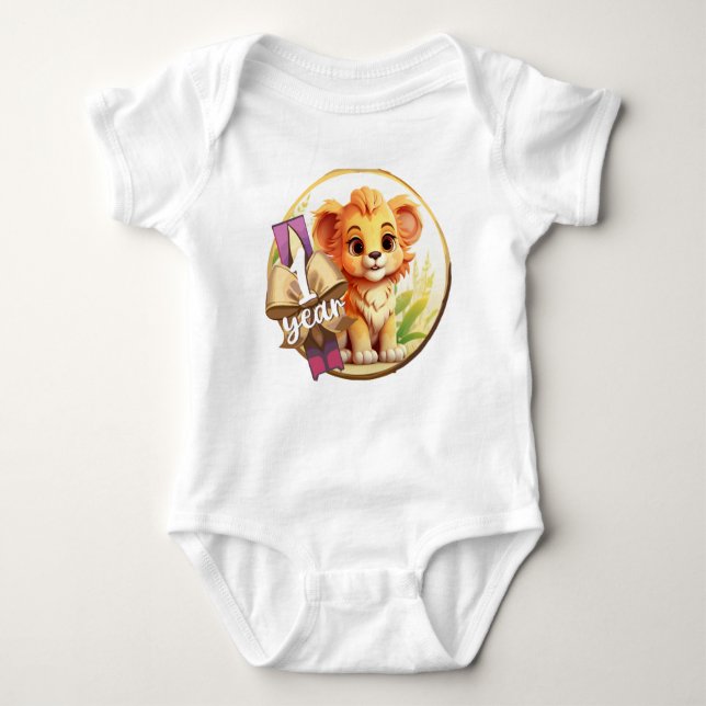 Body Para Bebé Baby - 1 year (Anverso)