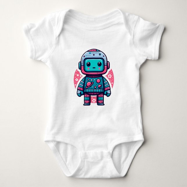 Body Para Bebé Baby Alien Stiker (Anverso)