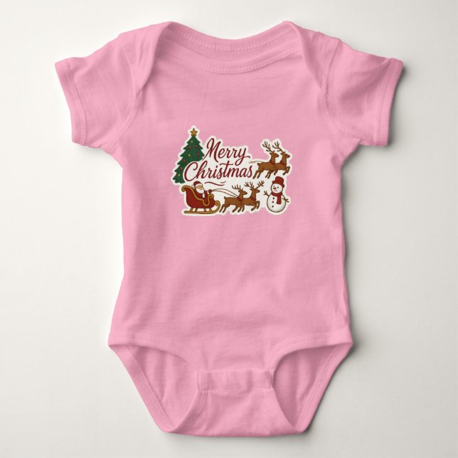 Body Para Bebé Baby Bodysuit (Anverso)