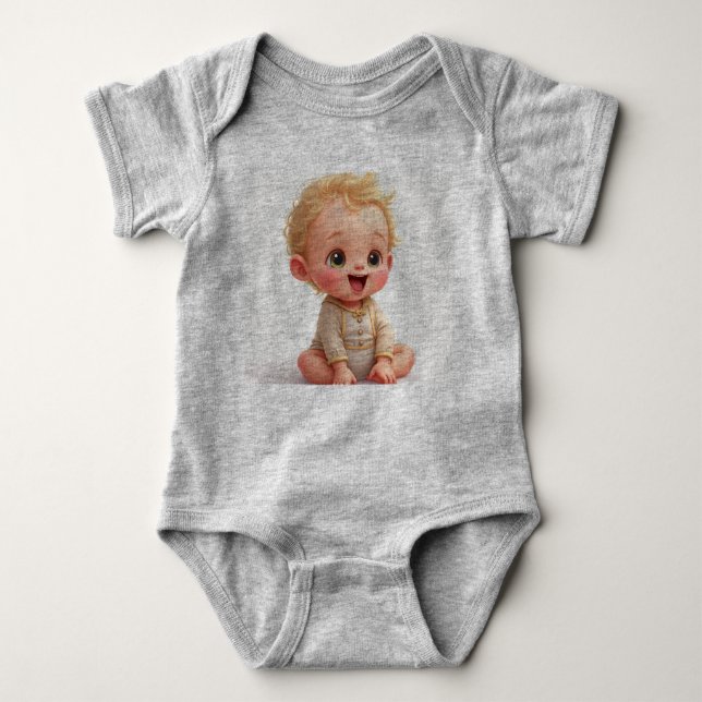 Body Para Bebé baby Bodysuit (Anverso)