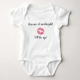 Body Para Bebé Baby Bodysuit - Año Nuevo - Bésame a la medianoche