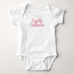 Body Para Bebé Baby Bodysuit católico
