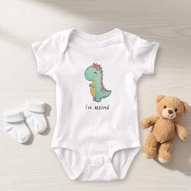 Body Para Bebé Baby bodysuit dinosaurs baby girl 6 months (Subido por el creador)