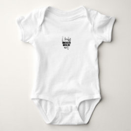 Body Para Bebé Baby Bodysuit - Literally Obsessed With My Aunt