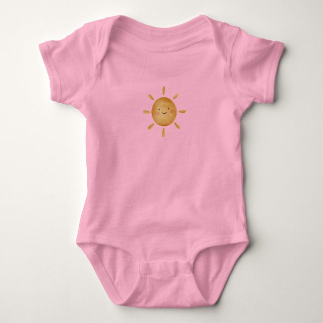 Body Para Bebé Baby Bodysuit - Sun (Anverso)