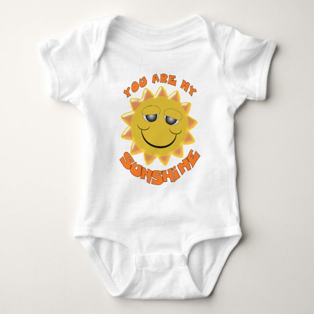 Body Para Bebé Baby Bodysuit Sunshine Design (Anverso)
