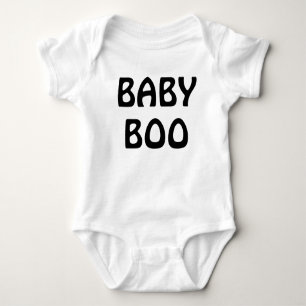 Body Para Bebé Baby Boo Halloween