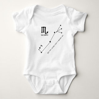Body Para Bebé Baby Born under Scorpion Constellation