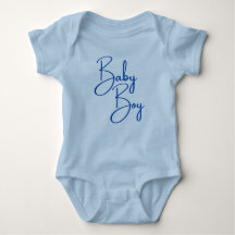 Baby Boy Blue Baby Bodysuit