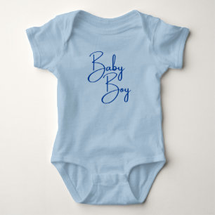 Body Para Bebé Baby Boy Blue Baby Bodysuit
