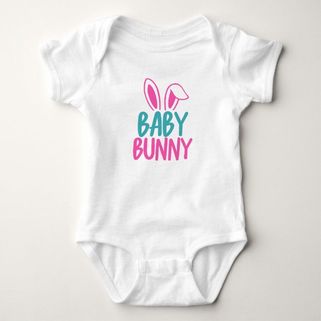 BODY PARA BEBÉ BABY BUNNY (Anverso)