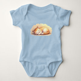 Body Para Bebé Baby Cat Sleeping