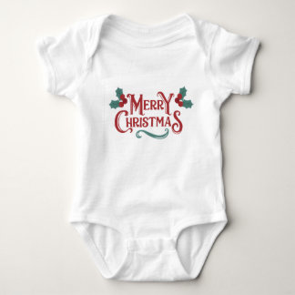 Body Para Bebé Baby Christmas One-Piece | Merry Christmas Outfit 