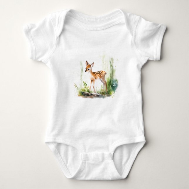 Body Para Bebé Baby Deer Cute Baby Shower Gift (Anverso)