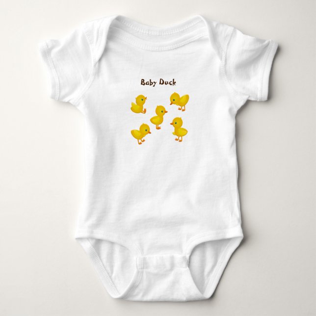 Body Para Bebé Baby Duck Bodysuit (Anverso)
